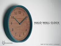 HALO WALL CLOCK BY FOXWOOD