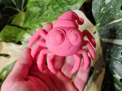 Christmas Spider – Pot Decoration with Hat