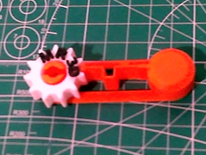 customizable ratchet fidget (medium size version)