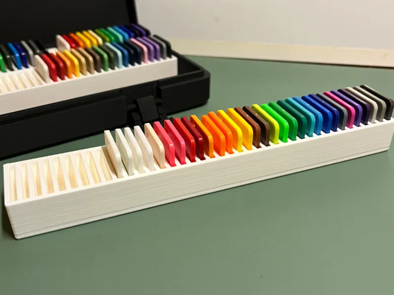 Filament Sample Holder for Bambu Modular Storage