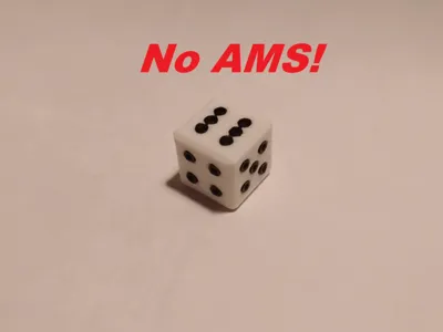 Cheaters 6 sided die 2 multicolor (No AMS!)