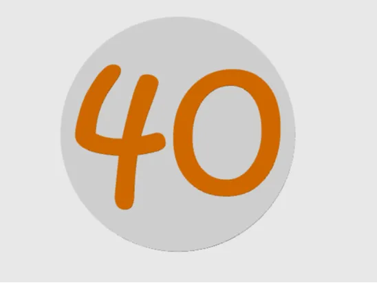 40 round tag