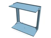 Étagère étroite pour bocaux de cuisine — photo 2