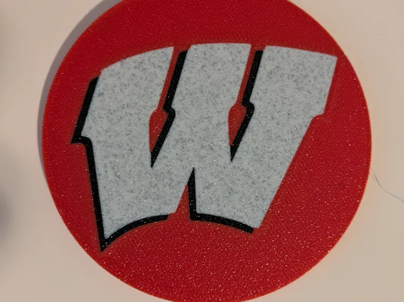 University of Wisconsin Badgers Coaster | Maddison