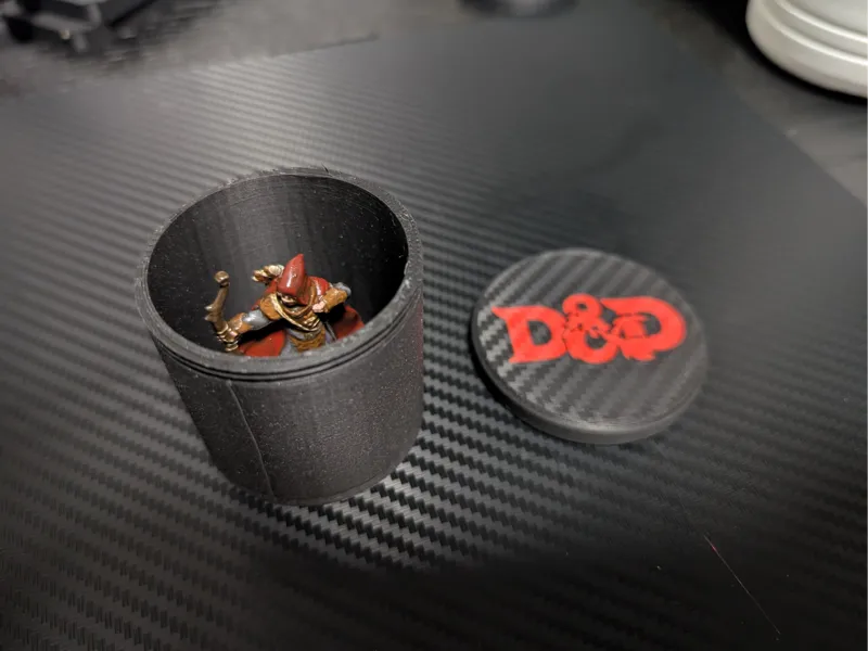 DnD Miniature box with 10*2mm Magnet