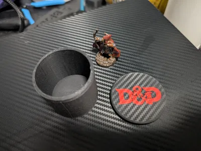 Random Dnd Mini Box DnD Miniature box with 10*2mm Magnet Remixed by NielsSchreuder - MakerWorld