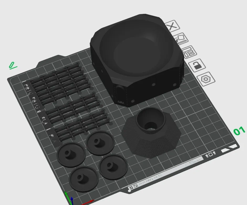 Miniatura 2 do modelo 3D 太空着陆器 Apple HomePod mini底座
