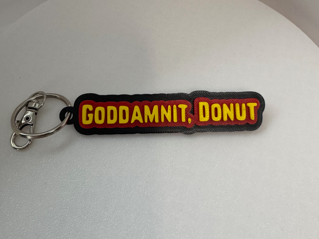 Dungeon Crawler Carl Keychain - GD Donut!