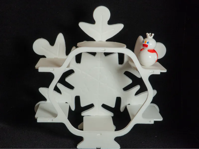 雪轮展示架（六个手办位）