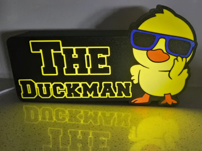 Light Box "The Duckman"