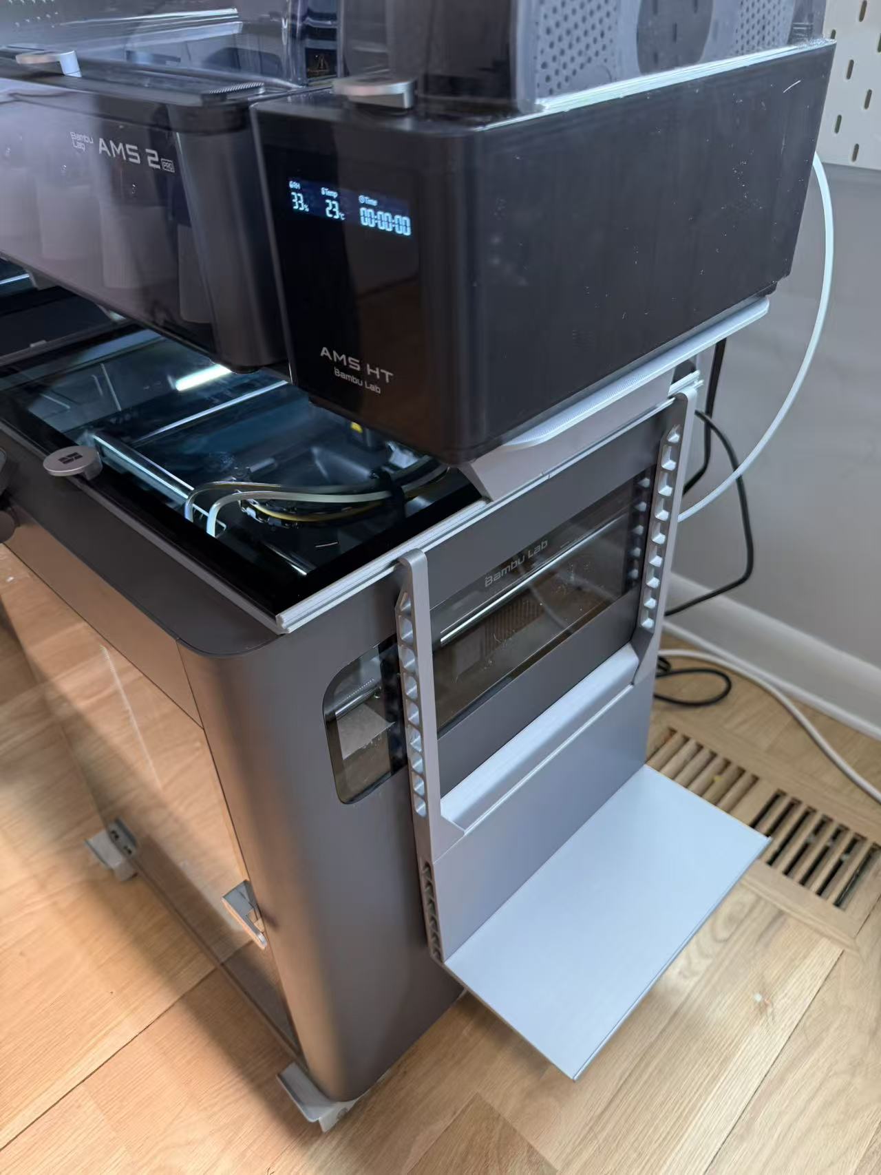 Miniatura 5 do modelo 3D SIMPLE AMS Riser System for X2D & P2S
