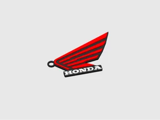 Honda Moto Keychain