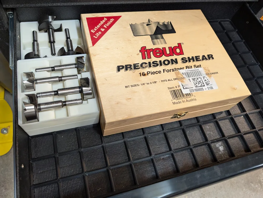 gridfinity trays for freud 16pc forstner bit set Remixed by ssanders ...