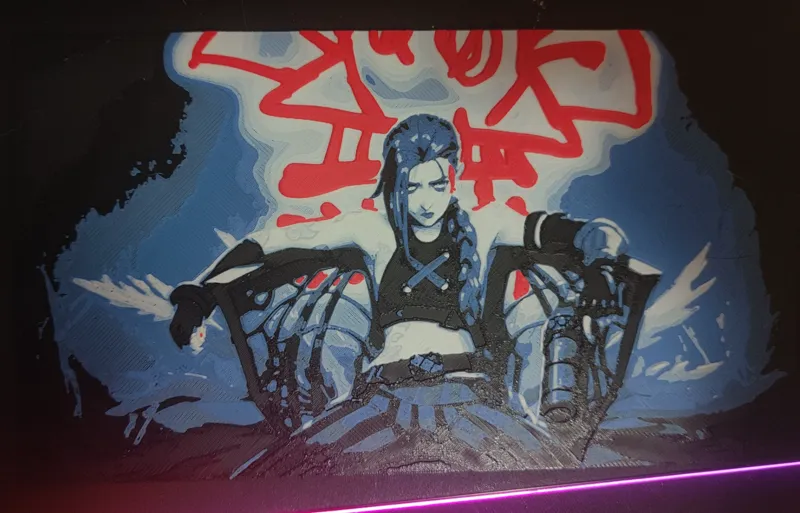 Jinx Arcane League of legend , Hueforge