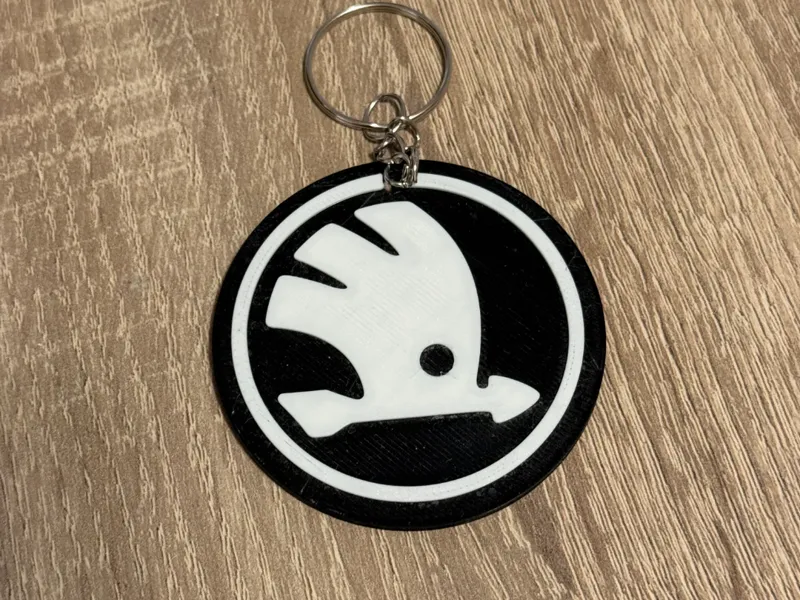 Llavero Skoda