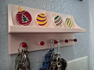 Christmas Key Rack