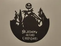 Silhouette murale L'Étrange Noël de Monsieur Jack — photo 2