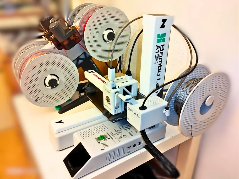 A1 mini RAILS COVERS - V2 by FADY - MakerWorld