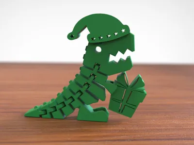 Flexi Dino Christmas Edition (Gadget Gift Idea)