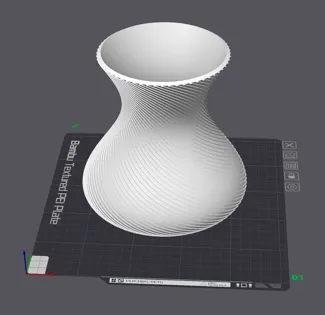 Vaso moderno