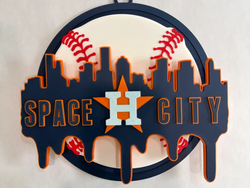Houston Astros "Space City" Spinner Rally Chain