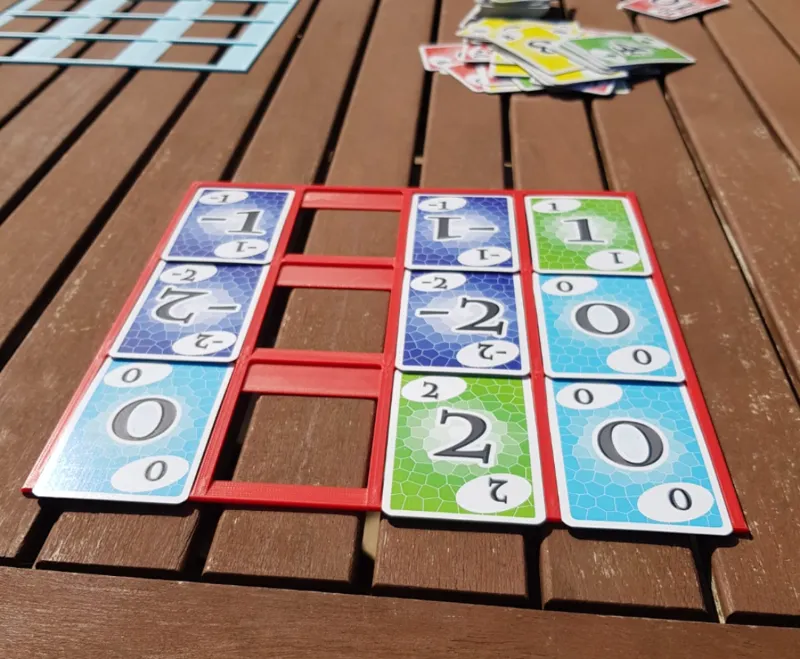 SkyJo grid