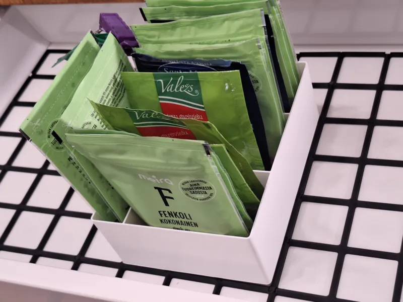 Spice Bag Organizer Gridfinity 3x4