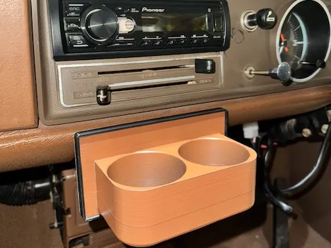 Datsun 1200 Cup Holders