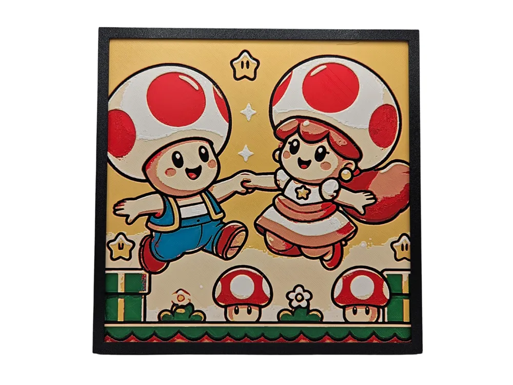 Toad Finds a Lady (Nintendo hueforge)