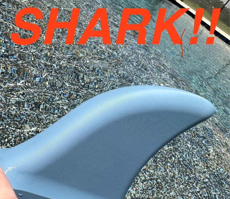 Shark Fin Pool Toy