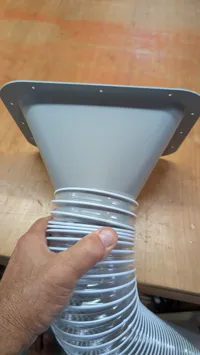 Larger Vacuum Hose - 4 inch Version