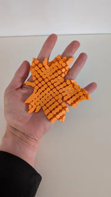 Objeto manipulable: Flexi Maple Leaf – Autumn Fidget & Decor — vista de referencia 4