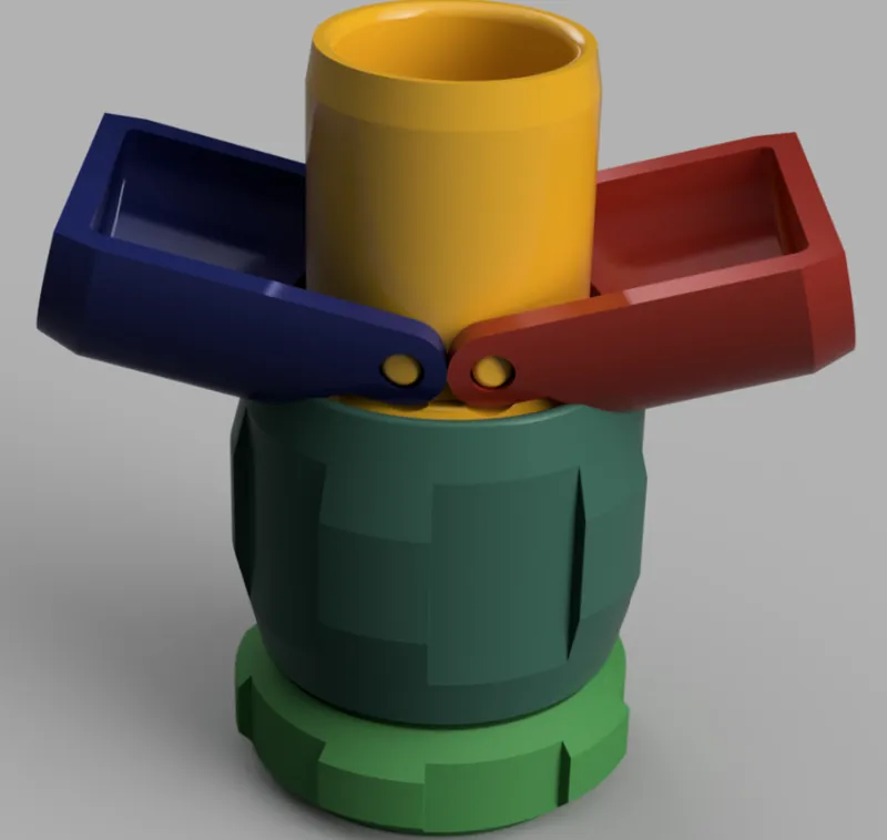 Secure Threaded Pocket Canister