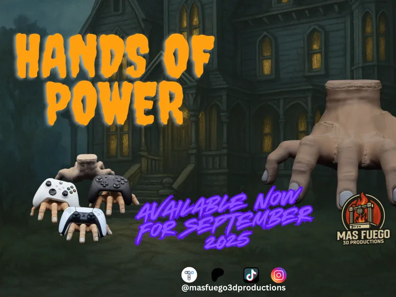 (Wednesday) Thing Addams - Hands of Power 