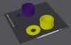 Dual Color A1 0.2mm layer, 2 walls, 15% infill