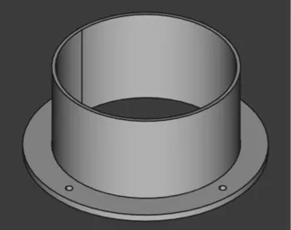 Adapter Absaugschlauch 100mm