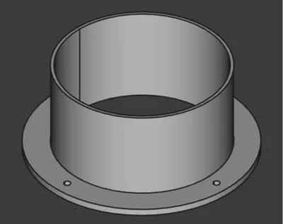 100mm Exhaust Hose Adapter