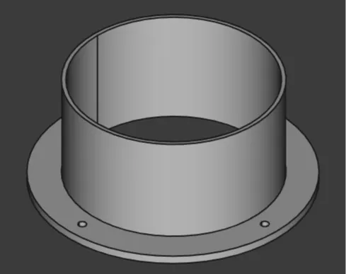 Adapter Absaugschlauch 100mm