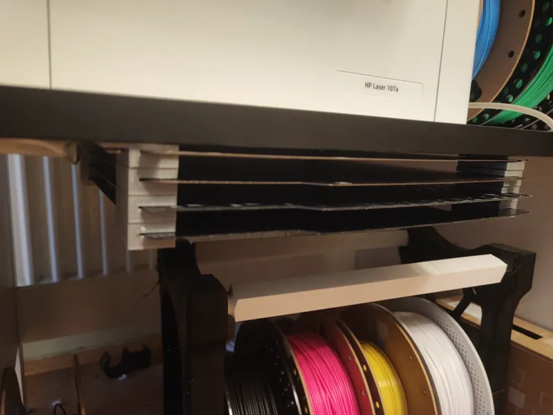 Under desk Build Plate Holder *MODULAR*