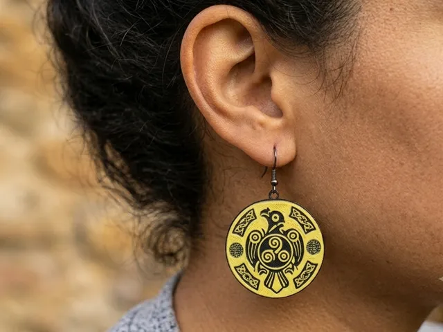 Pendientes detalles Celtas
