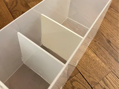 Muji PP Drawer Separators (A4 2 Drawers)