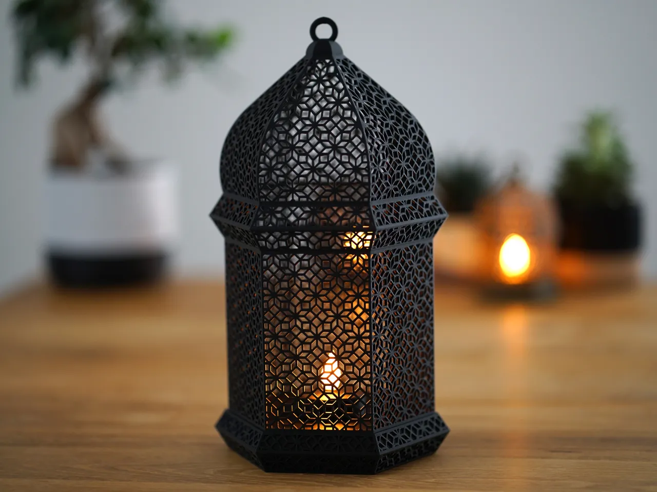 Arabic Lantern - LED Lamp / Tea Light view 3