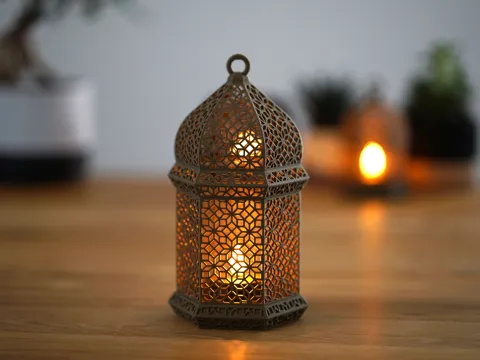 Arabic Lantern - LED Lamp / Tea Light view 2