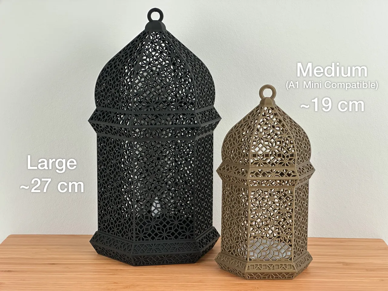 Arabic Lantern - LED Lamp / Tea Light view 4