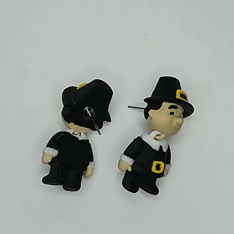 Pilgrim Articulated Hanger Earrings view 3