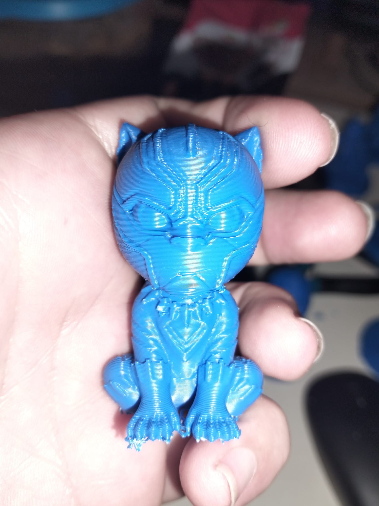 Miniatura 2 do modelo 3D MARVEL SENTADITOS 2