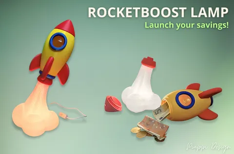 RocketBoost Lamp – Launch Your Savings (NO AMS) view 2
