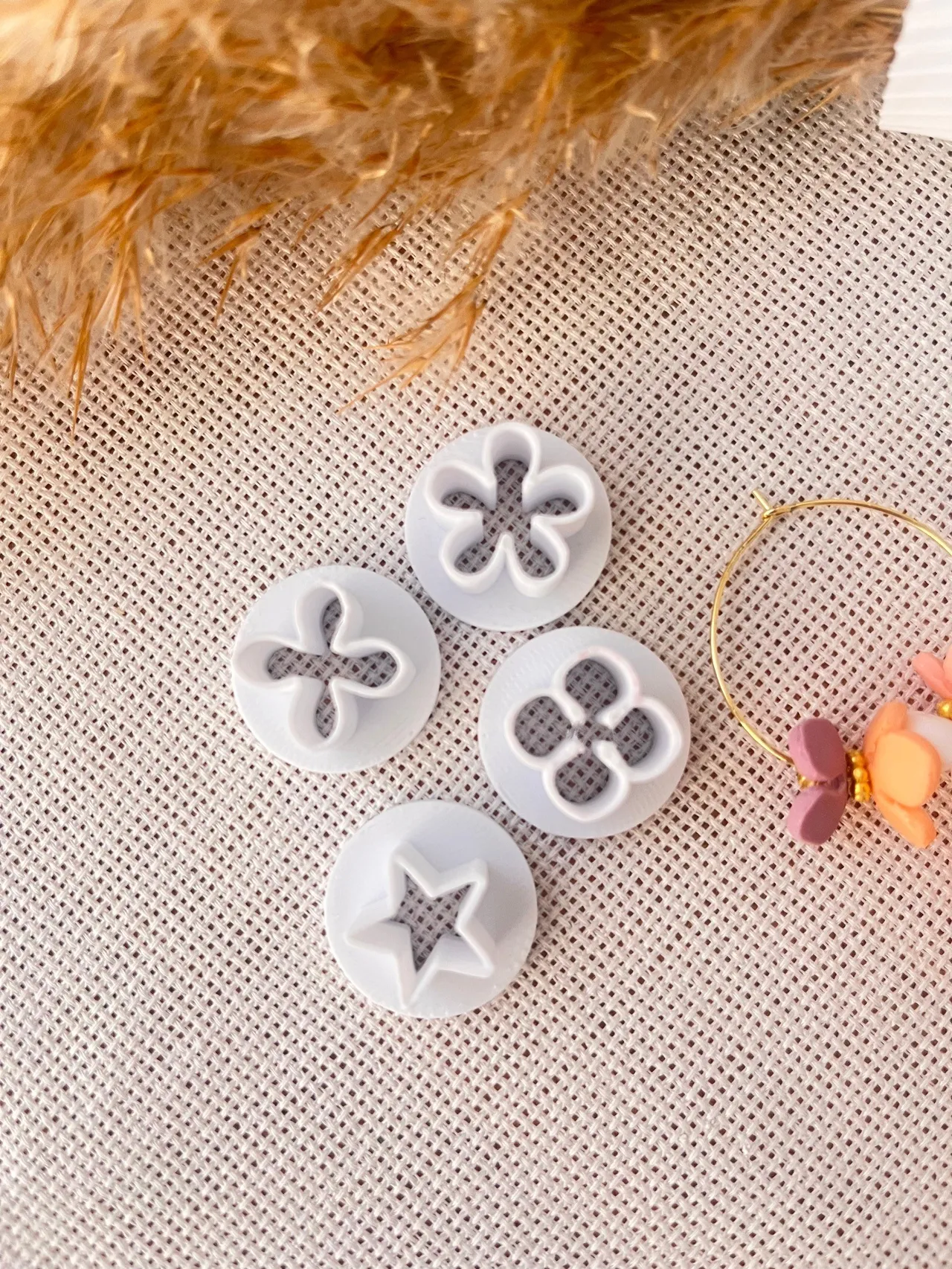 Polymer Clay Earring Mold 66 view 3