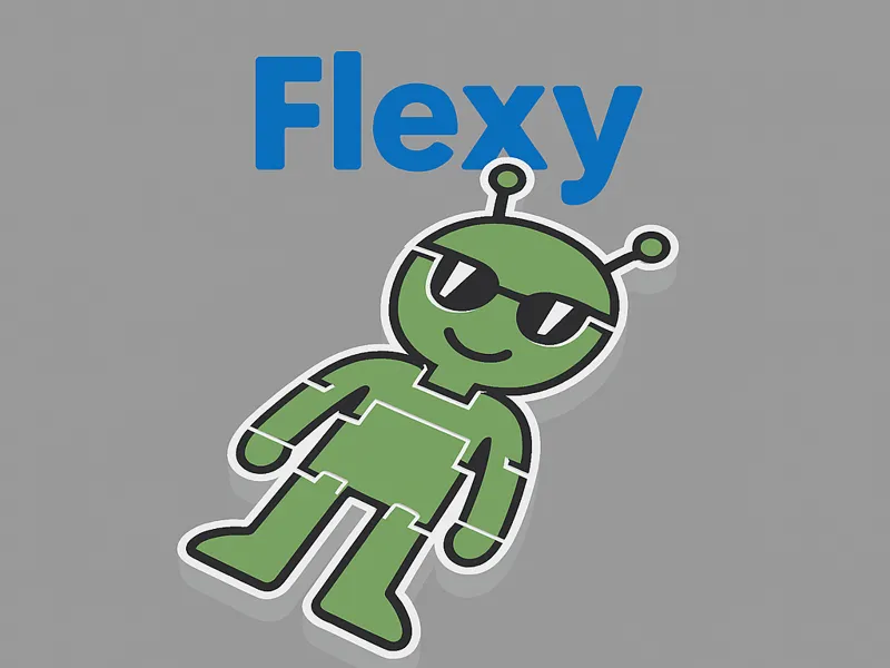 Flexy Alien - Articulated KeyChain