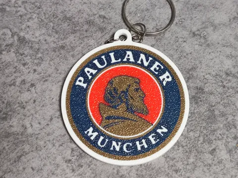 Llavero: Llavero Cervecero Paulaner München Icono Bávaro — referencia de MakerWorld